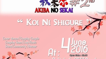 4 Juni 2016 - Akiba No Sekai 2 Koi Ni Shigure - STTTekstil Bandung2