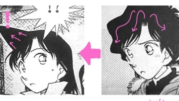 Inilah Penjelasan Mengenai Rambut Aneh Ran di Detective Conan 10