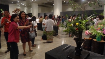 Pameran Ikebana Friendship Through Flowers Digelar di Jakarta (2)