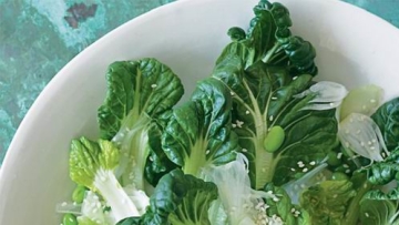 Resep Salad Tatsoi Dengan Balutan Bumbu Wijen Ala Jepang