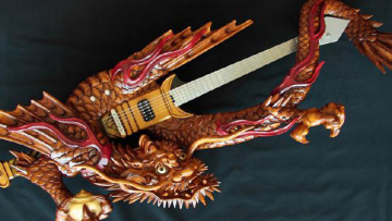 Seniman Jepang Ciptakan Aneka Gitar Yang Super Keren (1)