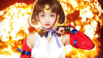 Cosplayer SeeU Tunjukan Realistisnya Mumei di Dunia Nyata