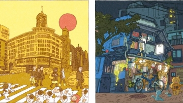 Seniman Jepang ini Buat Ilustrasi Menarik 100 Pemandangan Kota Tokyo 3