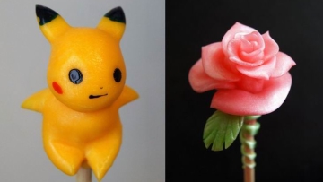 Seniman Lolipop Jepang Tampilkan Aneka Bentuk Yang Luar Biasa