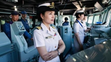 Sugoi! Ini Dia Kapten Kapal Perang Wanita Pertama di Jepang! (1)
