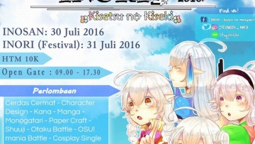 30-31 Juli 2016 - INORI2