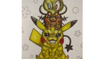 Hiii! Seniman Jepang Ini Kembali Buat Pikachu Menyeramkan! 0