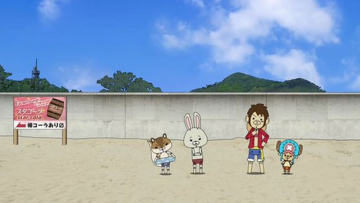 Luffy dan Chopper dari One Piece Tampil Sebagai Cameo di Kami-Usagi Rope