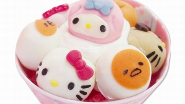 Menu Bertema Hello Kitty & Gudetama Hadir di Sanrio Summer Carnival 2016