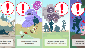 Seniman ini Buat Beragam Ilustrasi Warning Screen Pokemon Go
