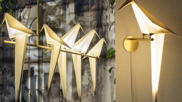 Seorang Arsitek Ciptakan Lampu Origami Untuk Menerangi Ruangan (1)