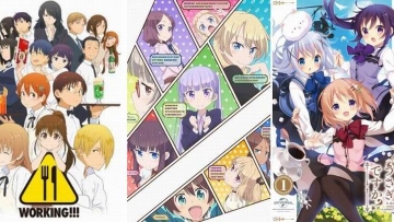 10 Anime yang Diadaptasi dari Manga 4-koma PIlihan Fans di Jepang