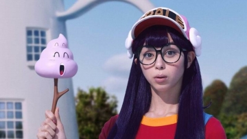 Iklan TV Jepang Tampilkan Aktris Ayami Nakajo Sebagai Arale-chan (Dr. Slump)