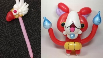 Keren! Seniman Jepang Ubah Balon Menjadi Benda & Karakter Dalam Anime!