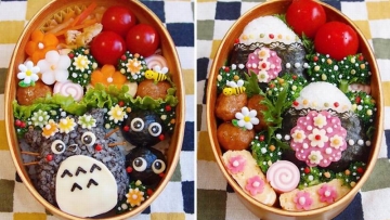Seorang Istri di Jepang Buat Bento Kreatif Tanda Cinta Untuk Sang Suami (1)