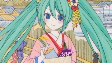 Wow! Ukiyo-e Hatsune Miku Langsung Ludes Setelah Dirilis 7