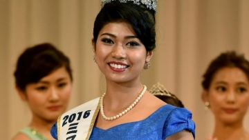 Pelatih Gajah Berdarah India Terpilih Sebagai Miss Japan 2016