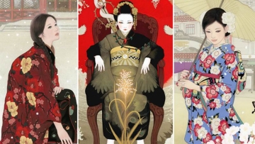 lukisan-wanita-berkimono-menakjubkan-karya-miki-katoh
