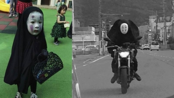 kocak-dua-cosplayer-no-face-ini-berhasil-menakut-nakuti-orang-yang-melihatnya