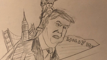 seniman-twitter-jepang-gambarkan-pemilu-amerika-seperti-pertarungan-attack-on-titan-0