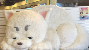 Figur Ukuran Asli Gintoki, Sadaharu, dan Kondo Dipamerkan