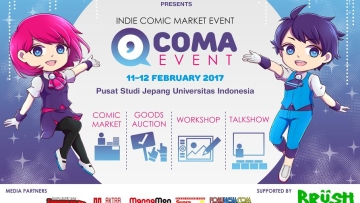 COMA Event - 11-12 Februari 2017, Pusat Studi Jepang, Universitas Indonesia, Depok