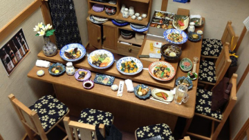 Menakjubkan, Seniman ini Buat Makanan Tradisional Jepang Mini