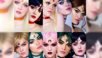 Makeup Artist Profesional Ciptakan Tampilan Para Karakter Sailor Moon (1)