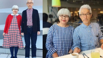 Pasangan di Jepang Ini Selalu Tampil Serasi Selama 37 Tahun (1) Pasangan di Jepang Ini Selalu Tampil Serasi Selama 37 Tahun (1)