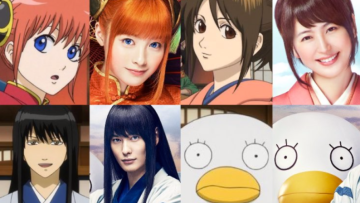 Pengguna Twitter Jepang Bandingkan Karakter Anime & Live-Action Gintama (1)