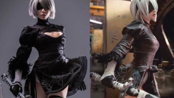 13 Cosplayer NierAutomata Yang Tingkat Kemiripannya Menakjubkan