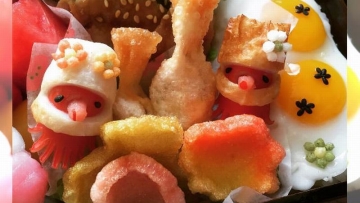 Pengguna Instagram Jepang Isi Kotak Bento Dengan Sosis Gurita Imut, Coba Buat Yuk!