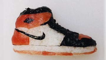 Kreatif! Seniman Onigiri Ciptakan Sushi Berbentuk Sepatu Sneakers Yang Lezat! (1)