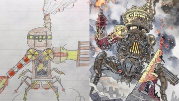 Ayah di Jepang Ini Kembali Ubah Gambar Anaknya Jadi Ilustrasi Yang Makin Keren Aja! (1)