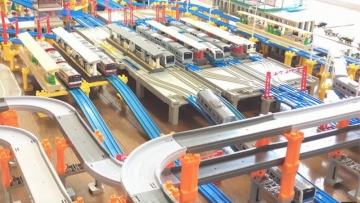 Penggemar Kereta di Jepang Ciptakan Miniatur Stasiun Yokohama Dari Plarail (1)