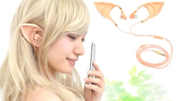 Dengarkan Musik Sambil Ber-Cosplay Dengan Elf Earphones (1a)