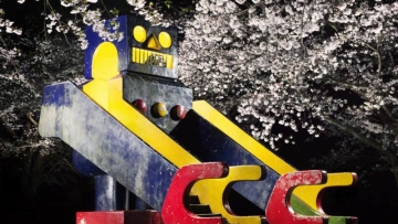 Fotografer Dokumentasikan Taman Bermain Anak di Jepang di Malam Hari Yang Menakjubkan (1)