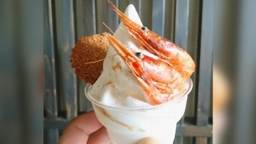 Es Krim Jepang Rasa Udang Jadi Sajian Musim Panas Yang Menantang