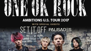 ONE OK ROCK Akan Kembali Tampil di Los Angeles Tanggal 11 & 12 Agustus!
