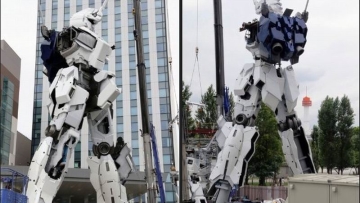 Patung Gundam Unicorn Di Odaiba Hampir Selesai, Toko Gundam Base Tokyo Akan Dibuka
