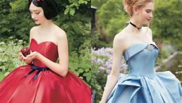Kolaborasi Disney & Perusahaan Jepang Ciptakan Gaun Pengantin Cantik