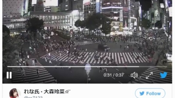 Ngeri, Mobil Berkecepatan Tinggi Terobos Kerumunan Orang di Persimpangan Shibuya! Ini Videonya!