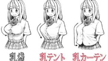 Ilustrator Jepang Buat Tiga Perbedaan Fashion Karakter Anime Wanita Berdada Besar