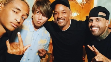 Aktor Will Smith Unggah Foto dan Video Bersama Tomohisa Yamashita Di Akun Instagram