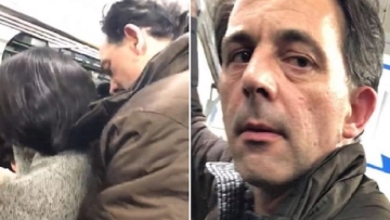 Seorang Gaijin Terekam Kamera Melakukan Aksi Chikan Di Atas Kereta Di Tokyo