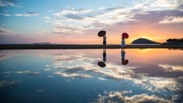 Bukan Kimi no Na wa, Pantai Di Jepang Ini Terlihat Seperti Dalam Anime Makoto Shinkai