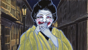 Seramnya Hantu Kerakera Onna, Arwah Pelacur Yang Bergentayangan Di Distrik Lampu Merah 1