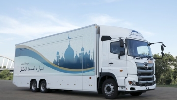 Sambut Olimpiade 2020, Perusahaan Mobil Jepang Meluncurkan Masjid Mobile Untuk Wisatawan Muslim
