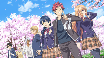 Anime Shokugeki no Souma: Go no Sara