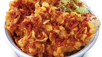 Spice Chicken Cornflakes Katsudon